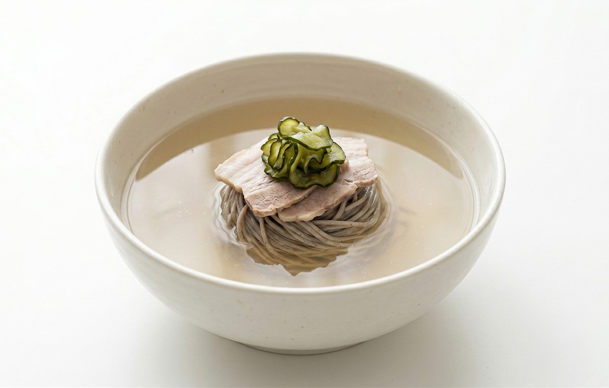 돼지곰탕 냉면